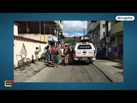 Vídeo revela o momento em que homem é baleado em Coronel Fabriciano