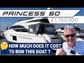 £1 Million Princess 60 - How much does it cost to buy and run this boat per year?