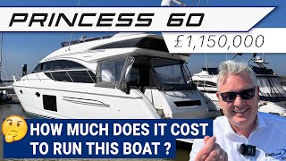 £1 Million Princess 60 - How much does it cost to buy and run this boat per year?