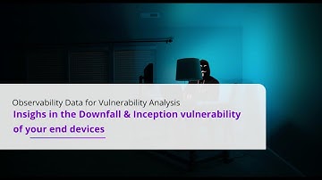 Alluvio Use Case Video  CPU Downfall Vulnerability