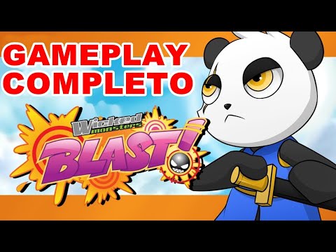 WICKED MONSTERS BLAST! - ARCADE - GAMEPLAY COMPLETO COM PARDA (PS3 / PSN) FULL GAME NO COMMENTARY