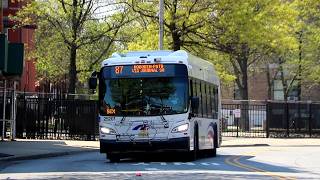 New Jersey Transit 2025 New Flyer "Xcelsior" XD40 25201 On The 87
