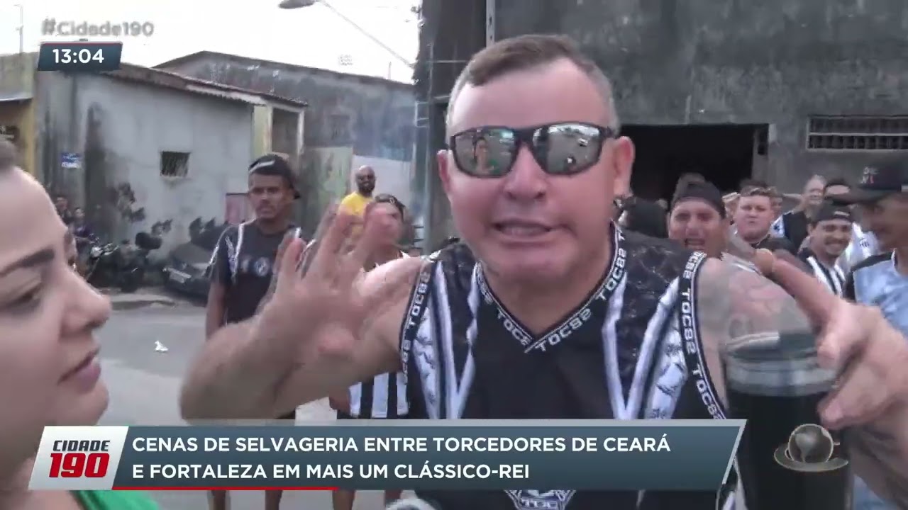 Torcedores do Ceará e do Fortaleza entram em confronto horas antes de  Clássico-Rei na Arena Castelão; vídeo, Ceará