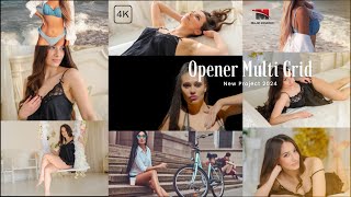 Opener Multi Grid  Slides 4K template Official video