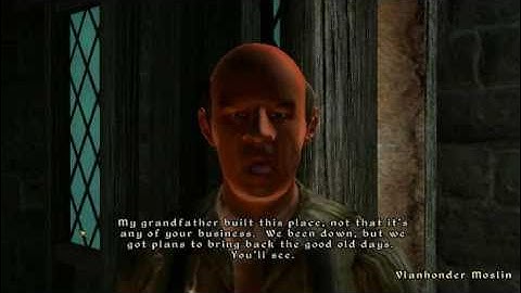 Elder scrolls IV : Oblivion walkthrough part 17 - strange village