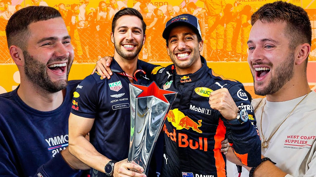 Daniel Ricciardos Coach ON OUR SOFA! Hilarious stories with Michael Italiano 