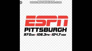 WBGG (AM) ESPN Pittsburgh Station ID 2/7/21