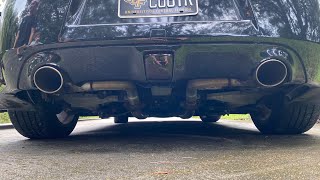 Nissan 370z Custom Exhaust - z1 Test Pipes and Muffler Delete. Sounds Amazing Loud!