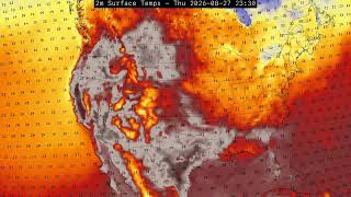 US weather forecast two week outlook - GFS Run 2026-08-17 00z