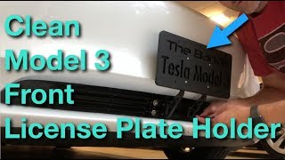 This was sent out to me for review and it is amazing. take a look at
the website see if right you. bandit - tesla model 3 front license
pla...