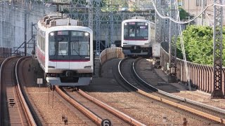 東急多摩川駅　2016-05　相互乗入5社局の競演