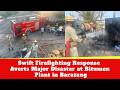 Swift Firefighting Response Averts Major Disaster at Bitumen Plant in Baratang