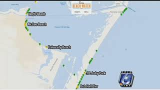 Texas Beach Watch reports medium to low amount of fecal bacteria
