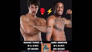 Richard torrez Jr vs Jared Anderson potential Heavyweight bout #boxing #youtubeshorts #bigbaby #wow