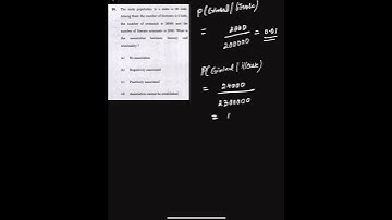 Association Between Literacy and Criminality | UPSC ISS 2025 Paper-1 | Problem-20 | RitwikMath