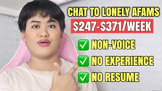 Up To $371 Per Week | Chat Jobs From Home | Non Voice Typing Jobs 2023 | Online Jobs Philippines