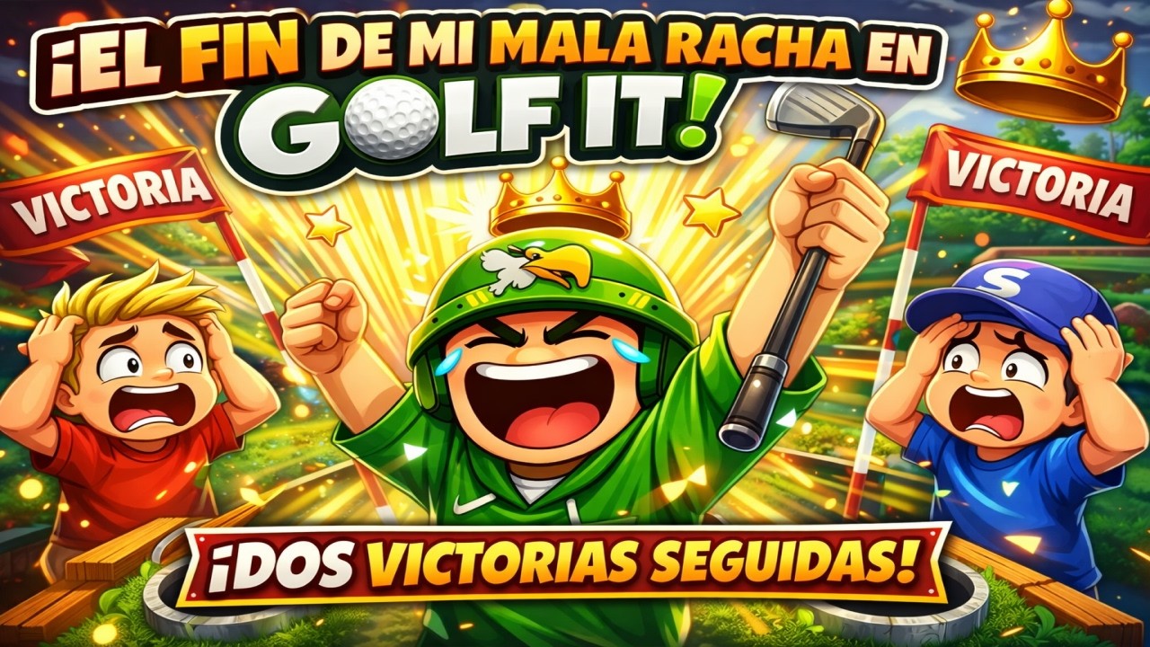 🔥 ¿EL FIN DE MI MALA RACHA en GOLF IT? ⛳ DOS VICTORIAS SEGUIDAS vs SUSCRIPTORES 😱