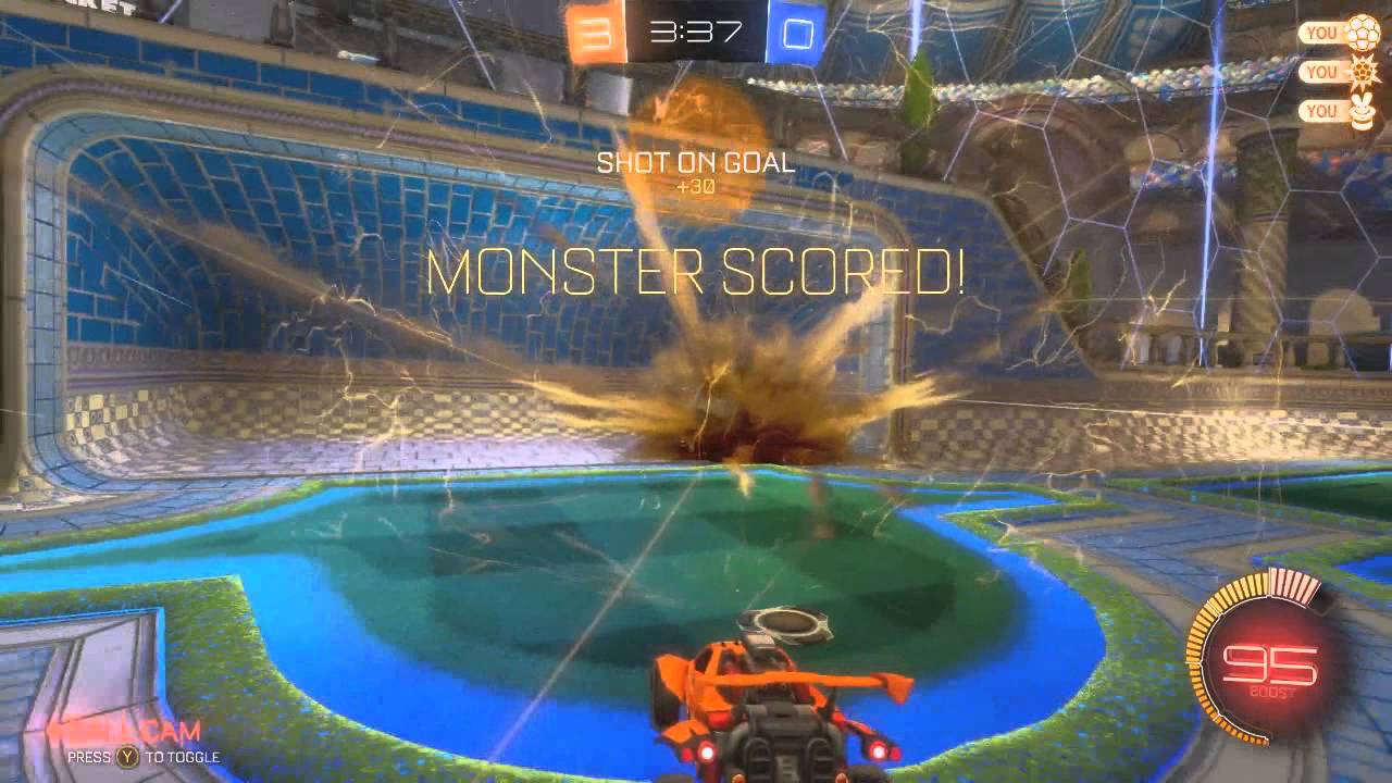 First Rocket League Match YouTube