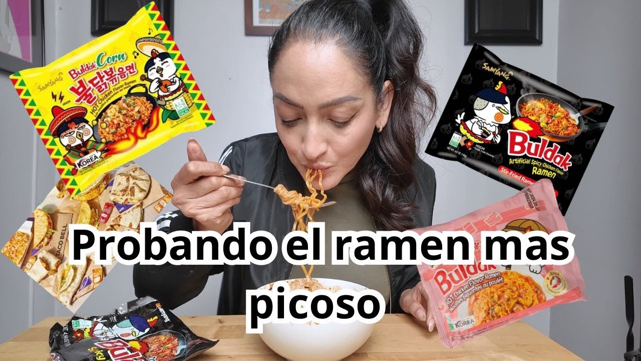Probando el Ramen mas PICOSO de la historia.