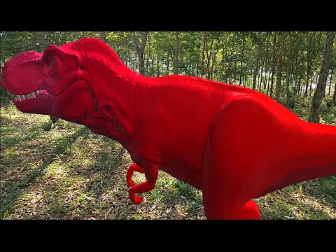 Coloring T-Rex Dinosaurs - Tô Màu Khủng Long Bạo Chúa