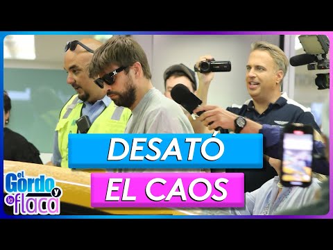 Piqué fue visto solo en el aeropuerto de Miami | El Gordo y La Flaca
