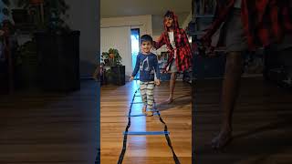 Boys Working Out - Head Shoulders Knees And Toes