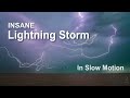 Insane lightning storm in the kimberley western australia in slow motion
