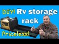 RV Bumper Rack Finally Complete! A Workamper's Story
