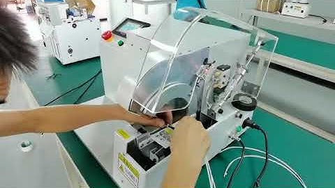 AT-080 Semi Automatic Wire Taping Machine, Automated Harness Tape Bundling Machine