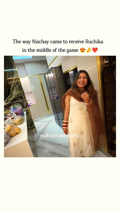 Such a sweet gesture of Nischay ❤️#triggeredinsaan #ruchikarathore #love #trending #shorts