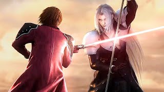 Sephiroth Vs. Genesis 4K Full Fight Scene (2022) Crisis Core Final Fantasy 7