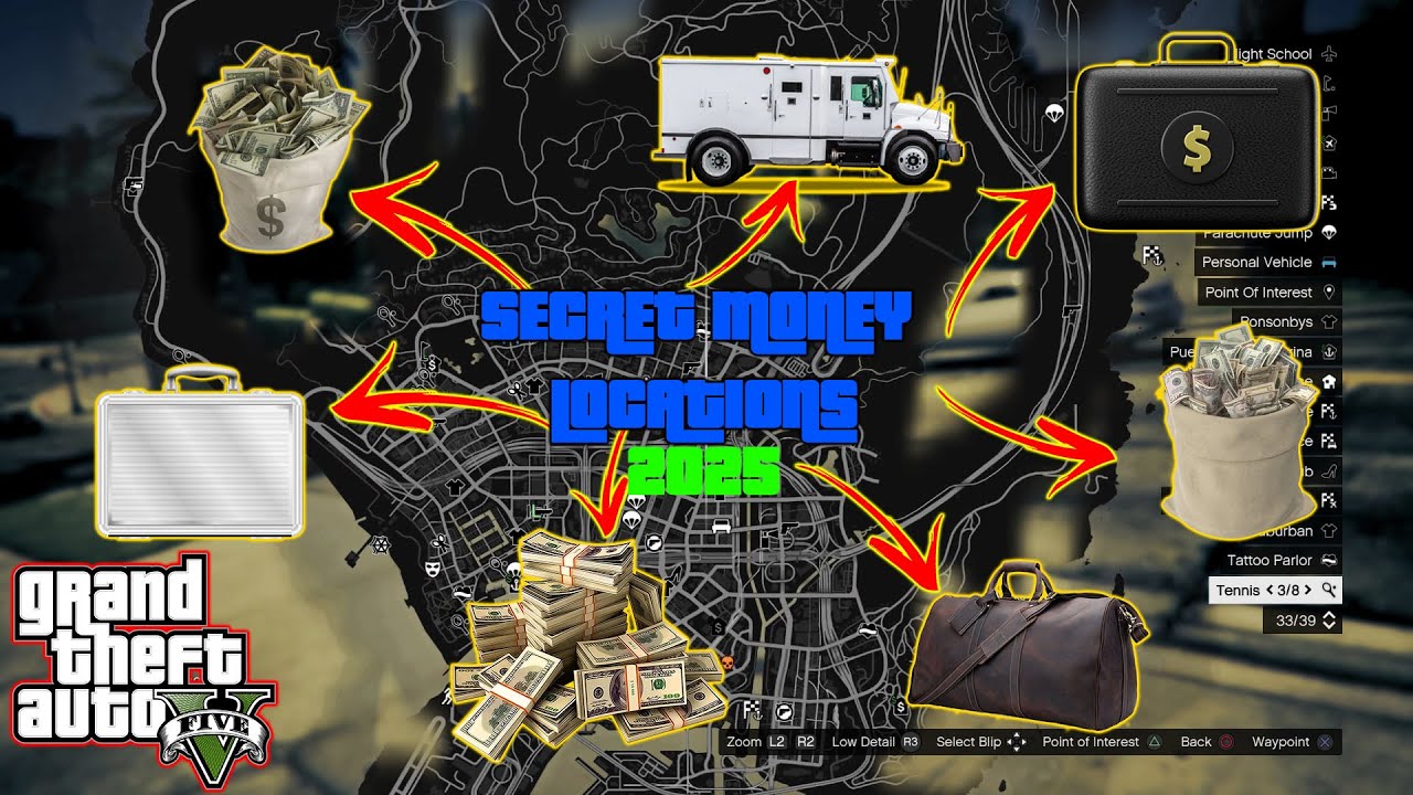 GTA 5 All New Secret Money Locations Rockstar Hiding From YOU Story 