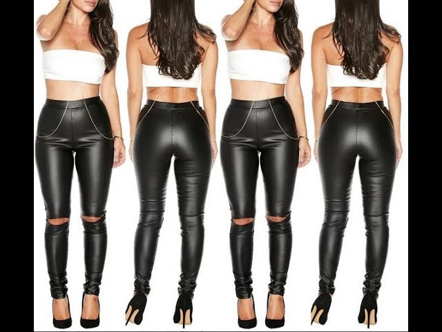 Tight Leather Pants for Women 