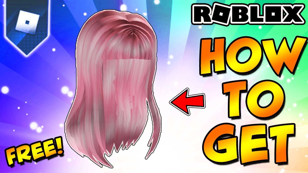 HOW TO GET BLUSH PINK HAIR FREE in Roblox 