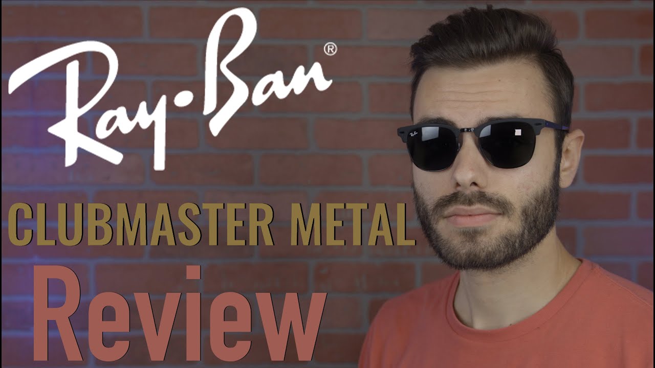 metal ray ban clubmaster