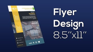 Photoshop Flyer Design || Adobe Photoshop CS6 Tutorial