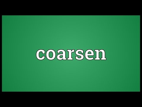 Header of coarsen