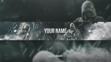 [FREE] Kapkan - Rainbow Six Siege YouTube Banner TEMPLATE! (.PSD) #R6S