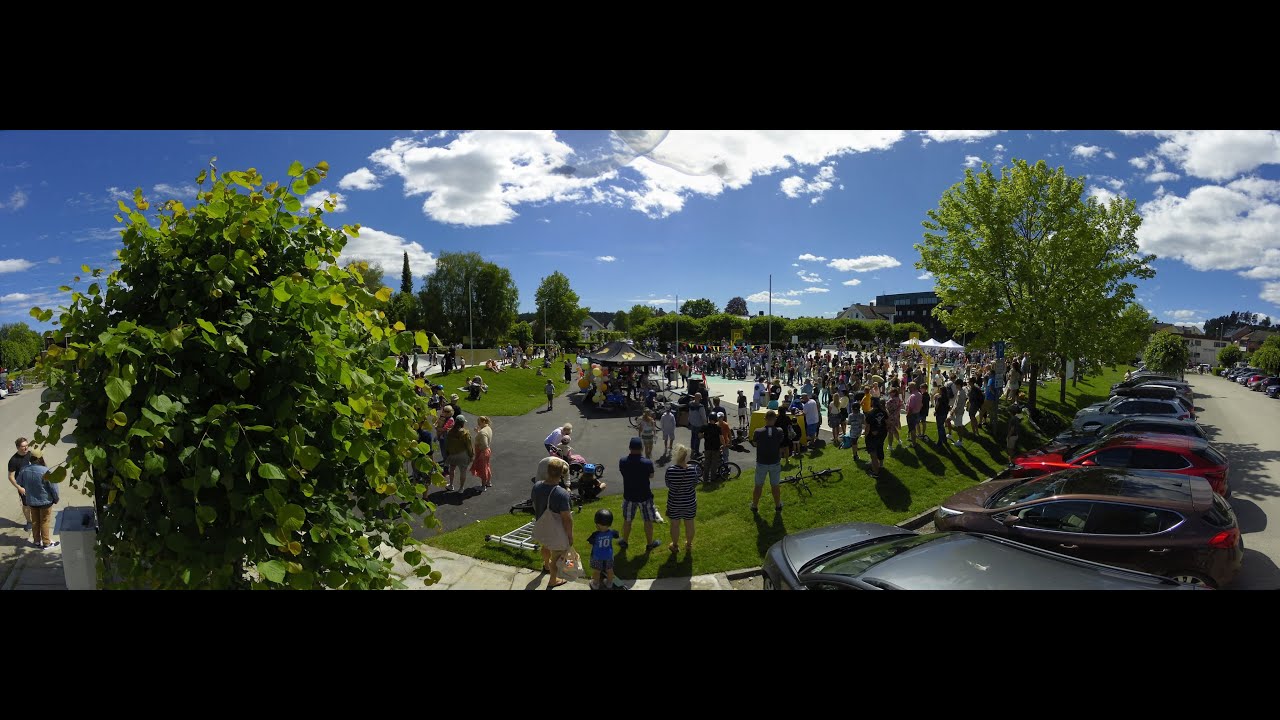 Betongpark timelapse immersive bygging av Fosseparken skatepark på Hønefoss.
