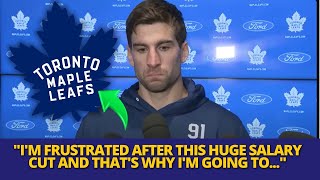 NOW! JOHN TAVARES FRUSTRATED AFTER HUGE SALARY CUT! HE COULD BE LEFT! LOOK AT THIS! MAPLE LEAFS NEWS