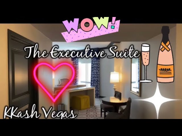 Staying In An Executive Suite At The Paris Las Vegas Hotel - Full Room Tour  
