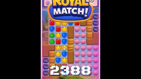Royal Match Level 2388 - No Boosters Gameplay