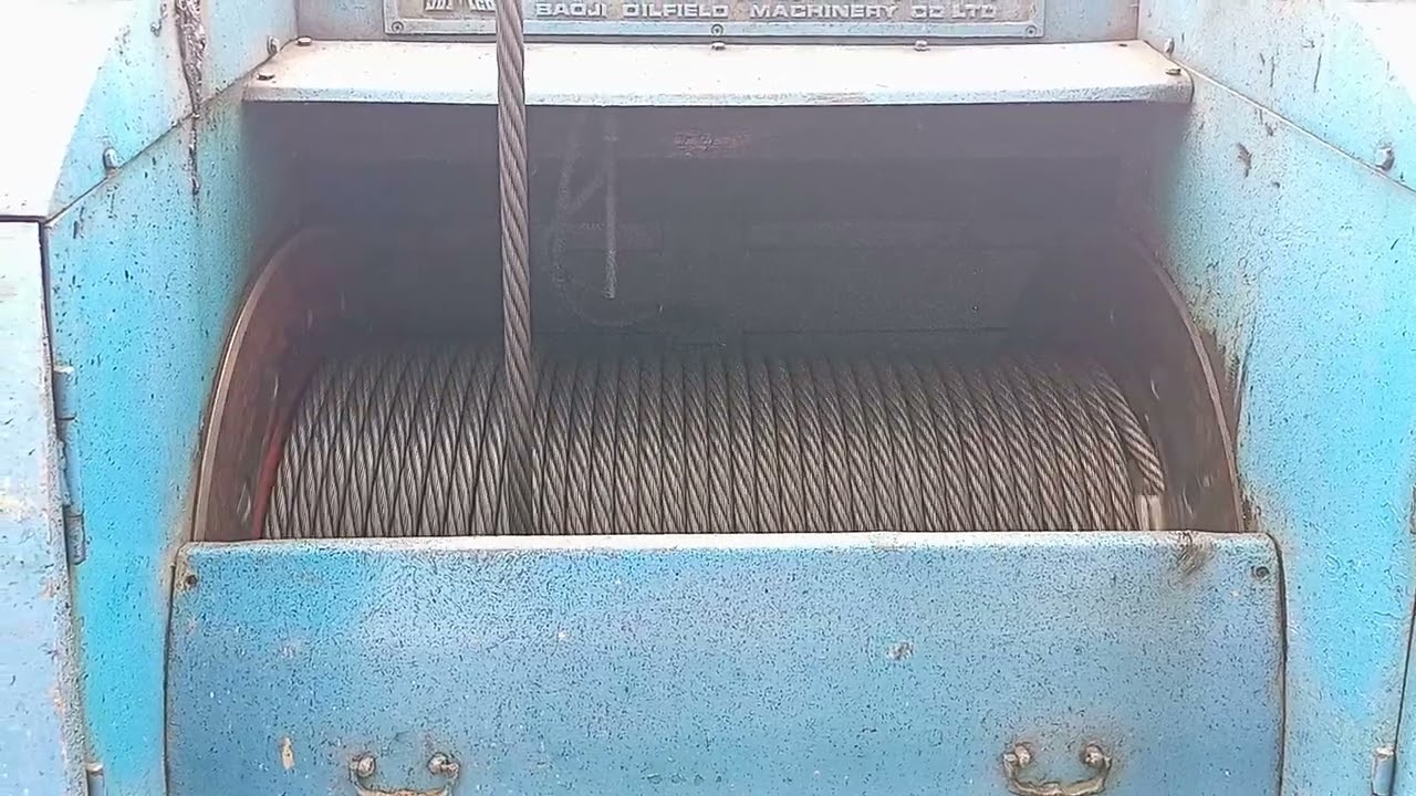 drawwork running drillpipe casing running tubing running oilfield well completion well control coil