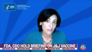 FDA CDC Hold Briefing After Johnson  Johnson Covid Vaccine Cleared To Resume  NBC News