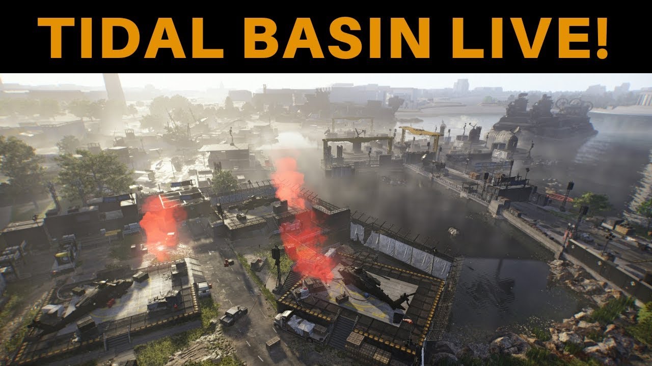 The Division 2 - TIDAL BASIN UPDATE LIVE! WT5 GEAR GRIND