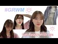 [VLOG]친구만나기전 GRWM🍒처음찍는 겟레디윗미| get ready with me|Let's get ready together😀