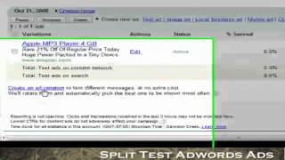 How To Split Test Adwords Ads