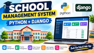 School Management System Using Python & Django | Django Web Application Project