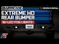 2006-2014 F150 Barricade Extreme HD Rear Bumper w/ LED Fog Lights Review &amp; Install