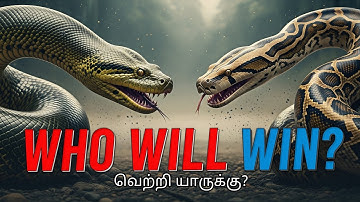 🔥 Wild Snake Battle 🐍 | Anaconda vs Python 🐊 | Realistic Wildlife Fight in HD